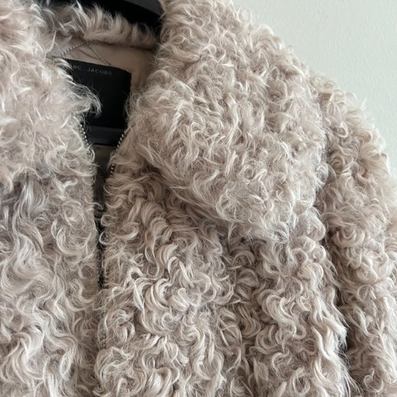 Marc Jacobs lamb fur and silk lined coat - Picture 14 of 16